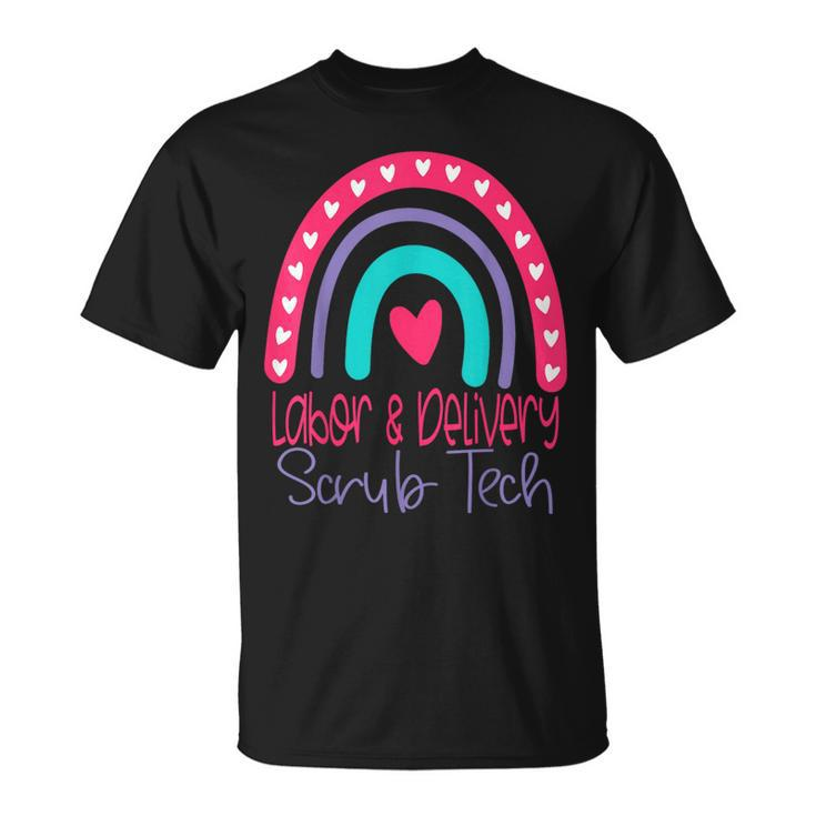 L&D Scrub Tech Labor And Delivery Surgical Technologist T-Shirt