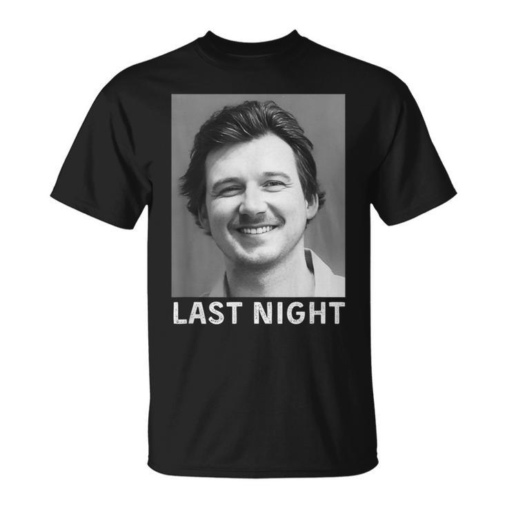 Last Night Hot Of Morgan Trending Shot April 2024 T-Shirt