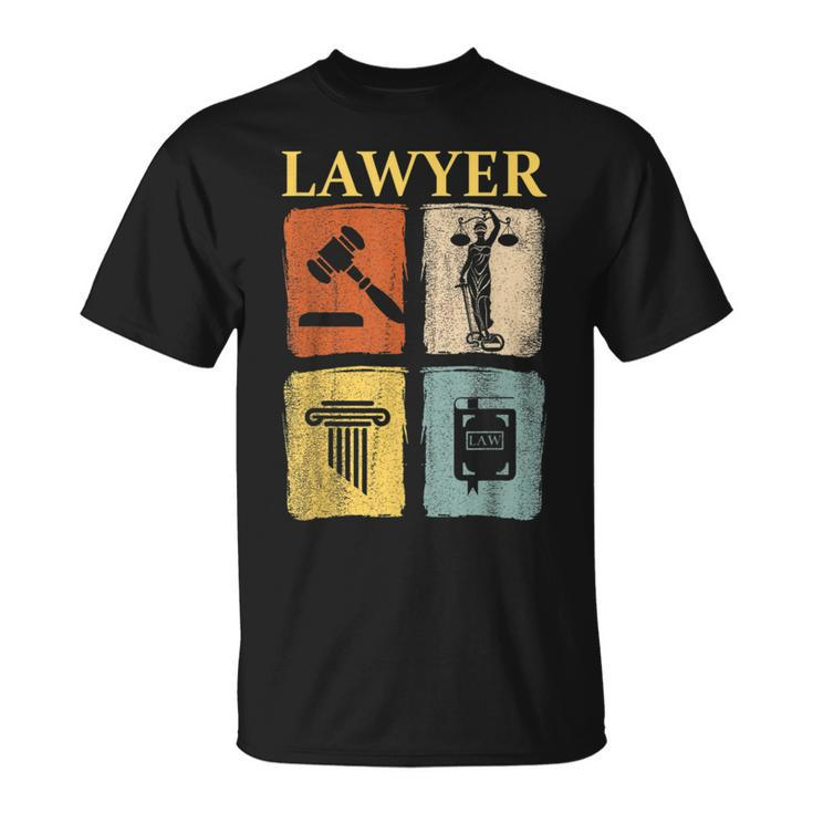 Lawyer Law School Graduation Student Litigator Attorney T-Shirt
