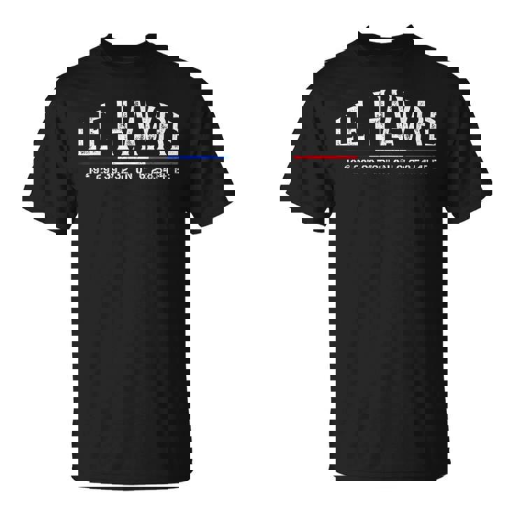 Le Havre France Coordonnées Gps T-Shirt
