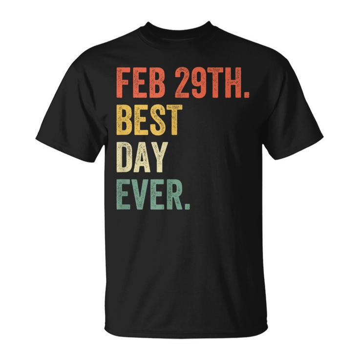 Leap Day 2024 Best Day Ever February 29Th Leap Year Cute T-Shirt