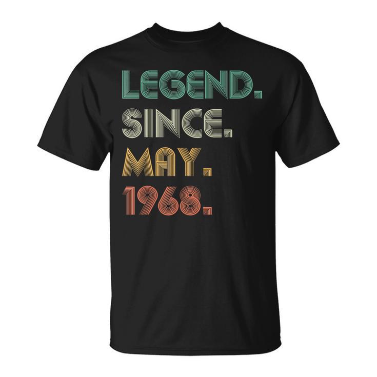 Legend Since May 1968 Vintage 56Th Birthday Men T-Shirt