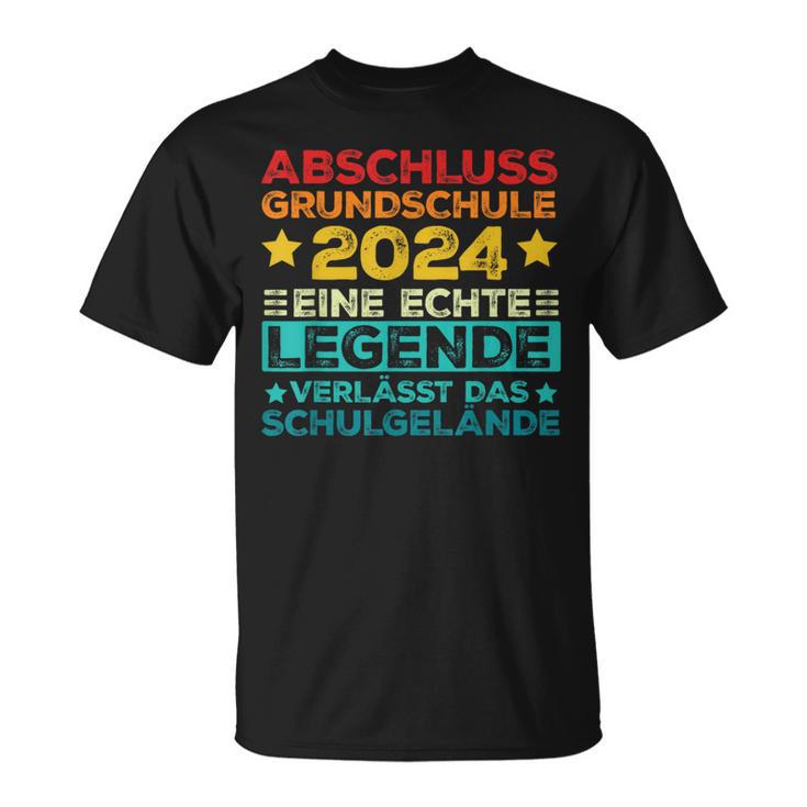 Legendeerlässt Schulgelände Abschluss Grundschule 2024 T-Shirt