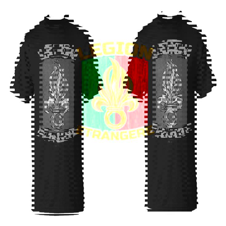 Legion Etrangere Legion Étrangère Française Blason T-Shirt