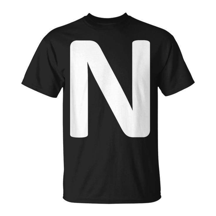 Letter N T-Shirt