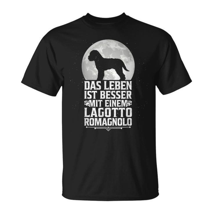 Life Is Better With Lagotto Romagnolo Truffle Dog Owner T-Shirt