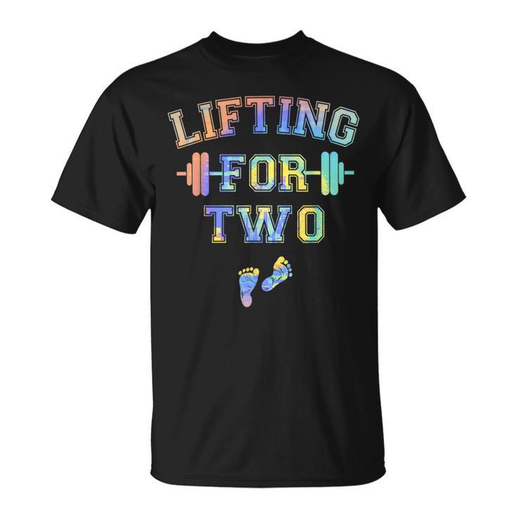 Lifting For Two Pregnancy Workout T-Shirt