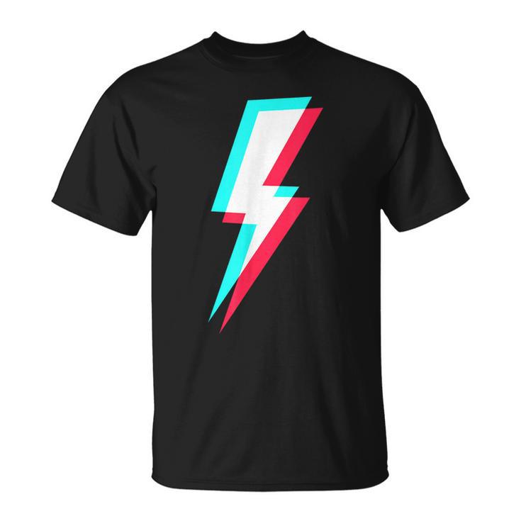 Lightning Symbol Power Electricity Bolt Graphic T-Shirt