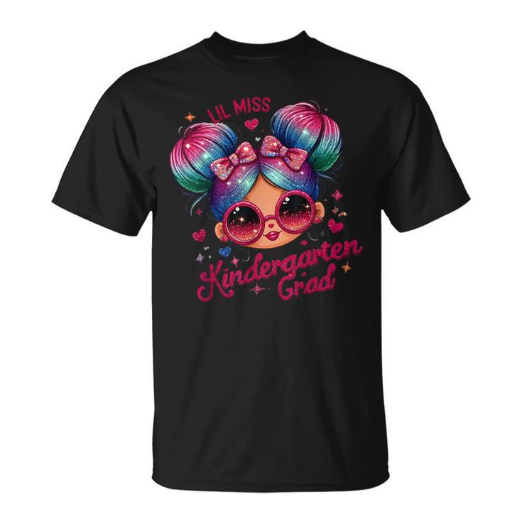 Lil Miss Kindergarten Grad Graduation Last Day Kindergarten T-Shirt