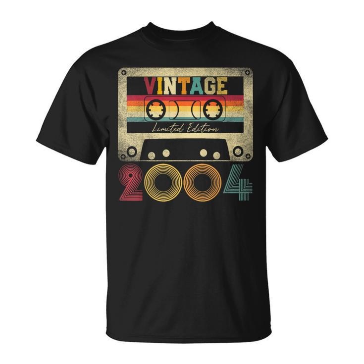 Limited Edition 2004 18Th Birthday Vintage 18 Years Old T-Shirt