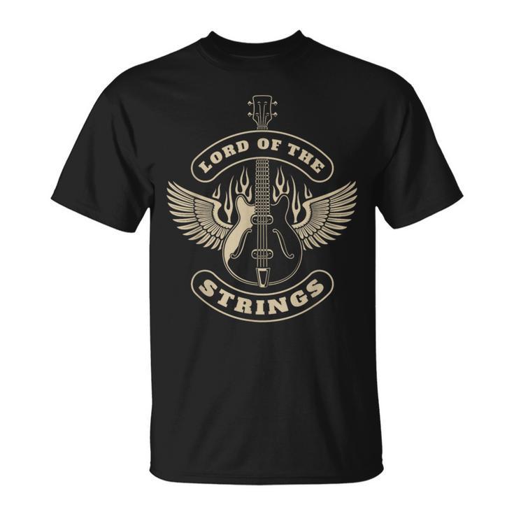 Lord Of The Strings s For Guitarist T-Shirt