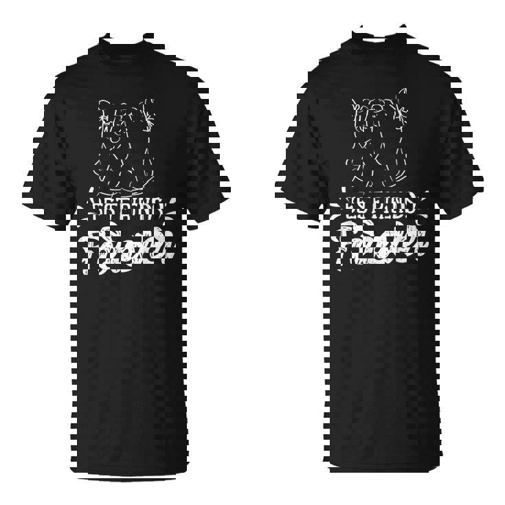 Los Mejores Amigos Para Siempre Amigo Amigo Amistad Camiseta unisex