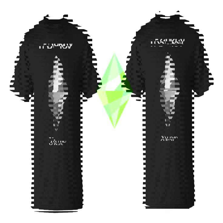 Los Sims Crecidos Camiseta unisex