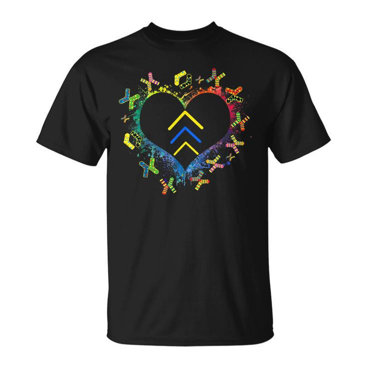 Love 3 Arrows Socks T-Shirt