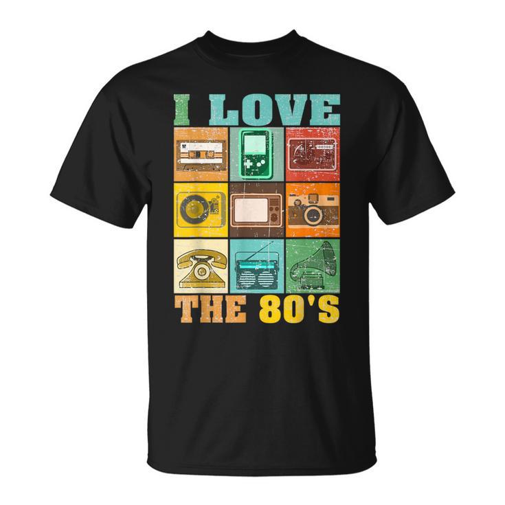 I Love The 80'S Cool Classical Love 80S T-Shirt