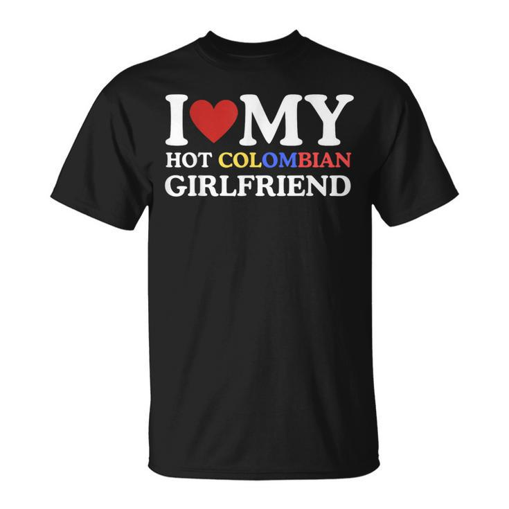 I Love My Hot Colombian Girlfriend Graphic T-Shirt