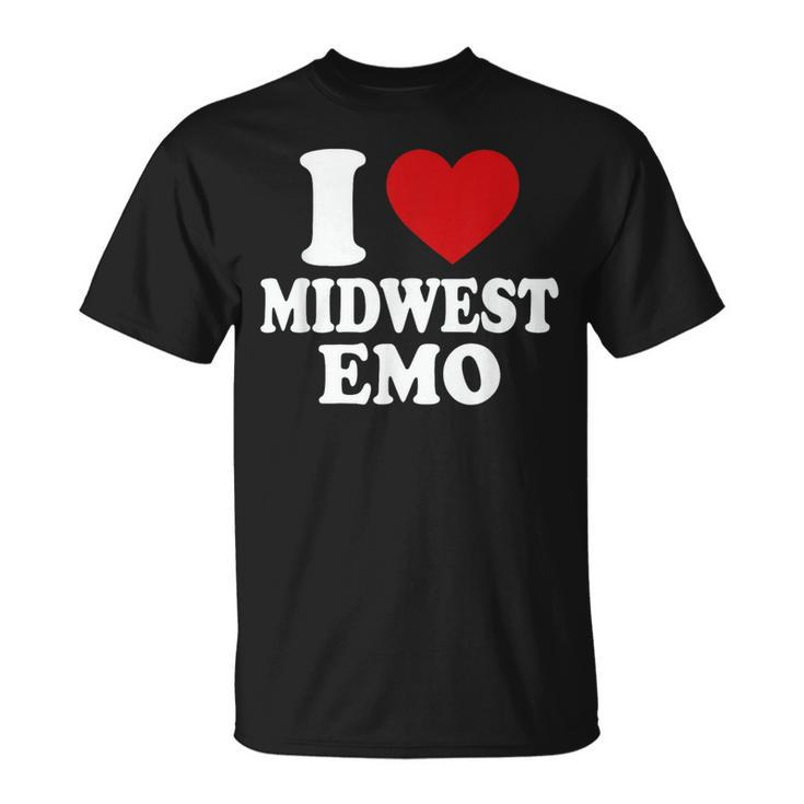I Love Midwest Emo T-Shirt