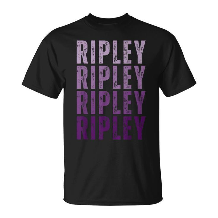 I Love Ripley Personalized Name Ripley Vintage T-Shirt