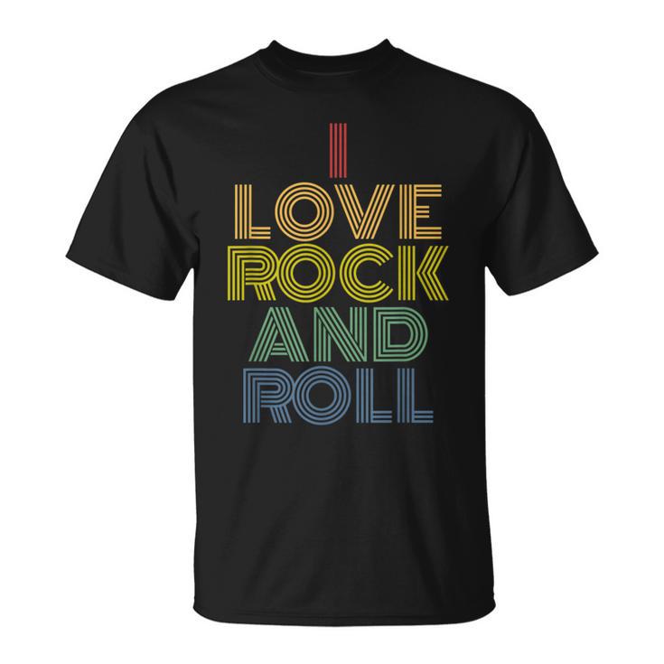 I Love Rock And Roll Vintage 70S T-Shirt