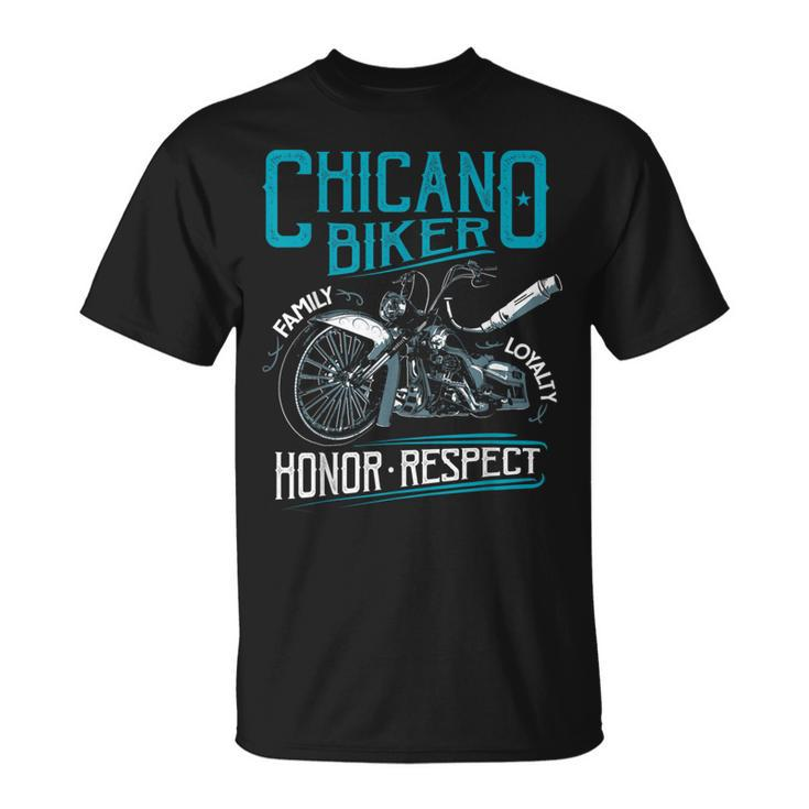 Lowriders Motorcycle Biker Custom Chicano Vintage Mexican T-Shirt