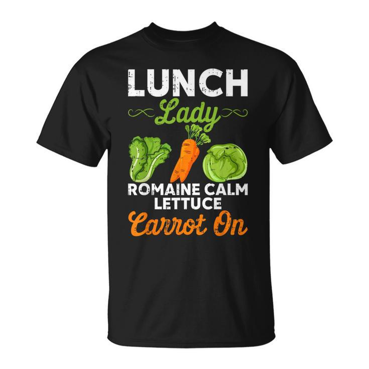 Lunch Lady Squad Cafeteria Worker Dinner Lady Cooking T-Shirt