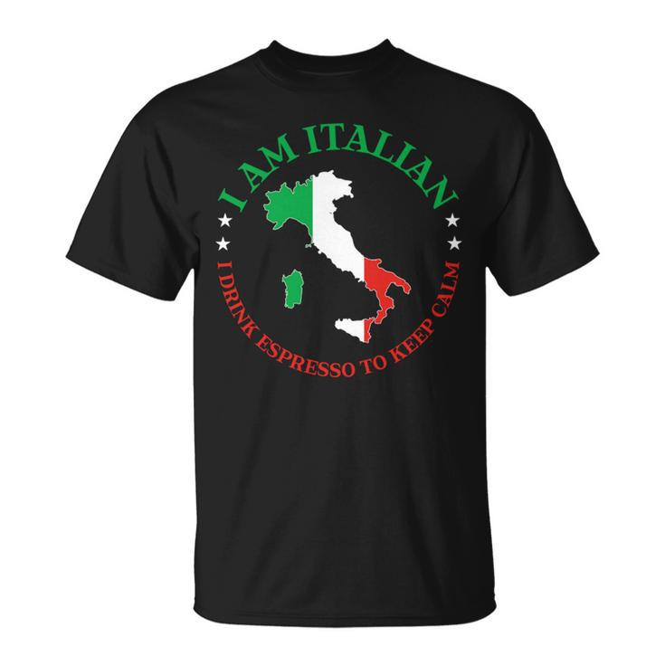 Lustiges Sarkastisches Italien-Zitat Wortspiel Spruch Witz T-Shirt
