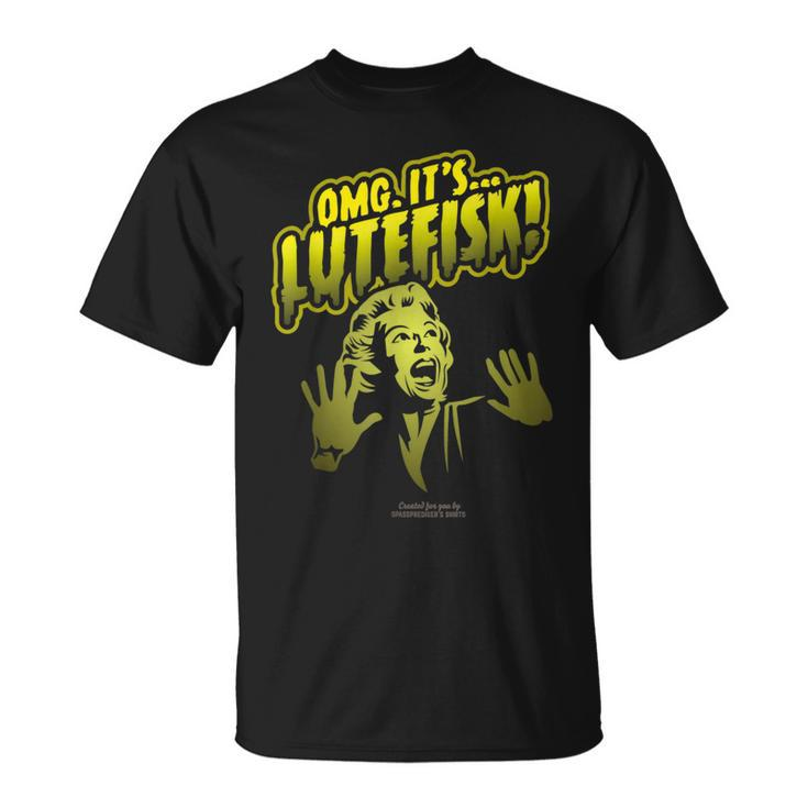Lutefisk Horror Movie Lutefisk T-Shirt