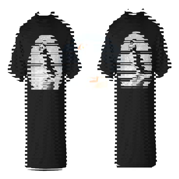 Macareux Moine Dans La Neige De Noël Dessin T-Shirt