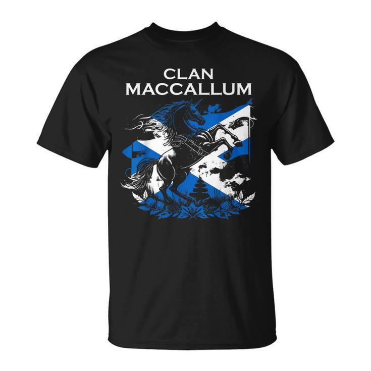 Maccallum Clan Family Last Name Scotland Scottish T-Shirt