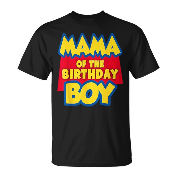 Mama Of The Birthday Boy Toy Story Decorations T-Shirt