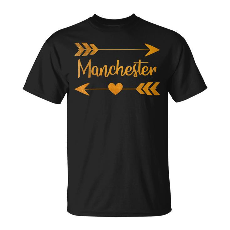 Manchester Nh New Hampshire City Home Usa Women T-Shirt