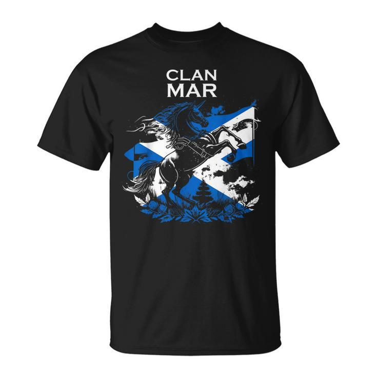 Mar Clan Family Last Name Scotland Scottish T-Shirt