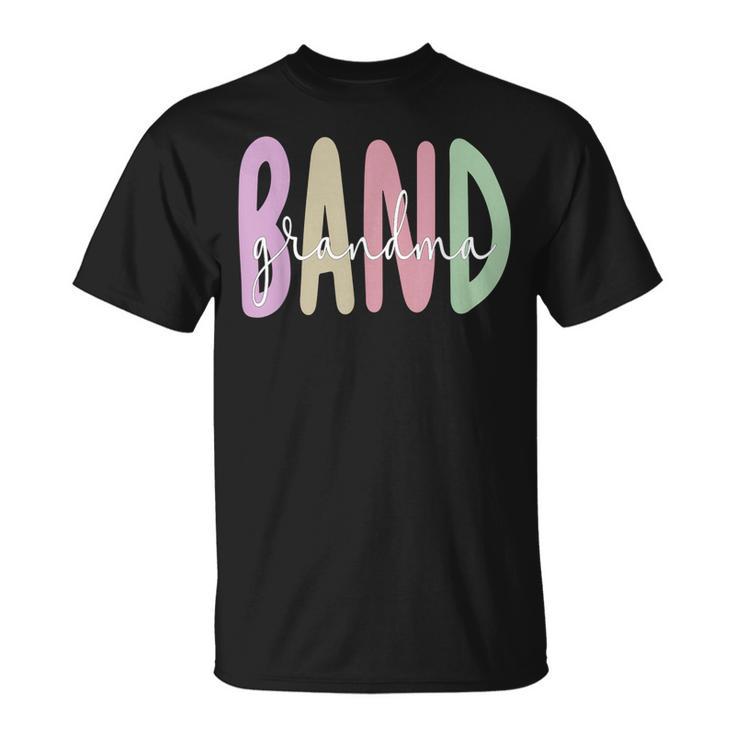 Marching Band Grandma Marching Band Grandmother T-Shirt