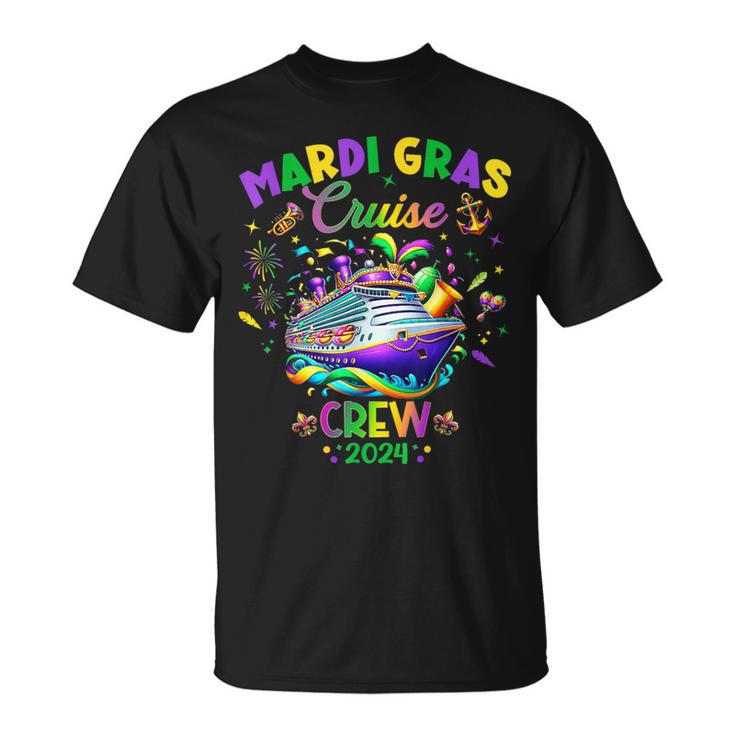 Mardi Gras Cruise 2024 Ship Family Matching Trip New Orleans T-Shirt