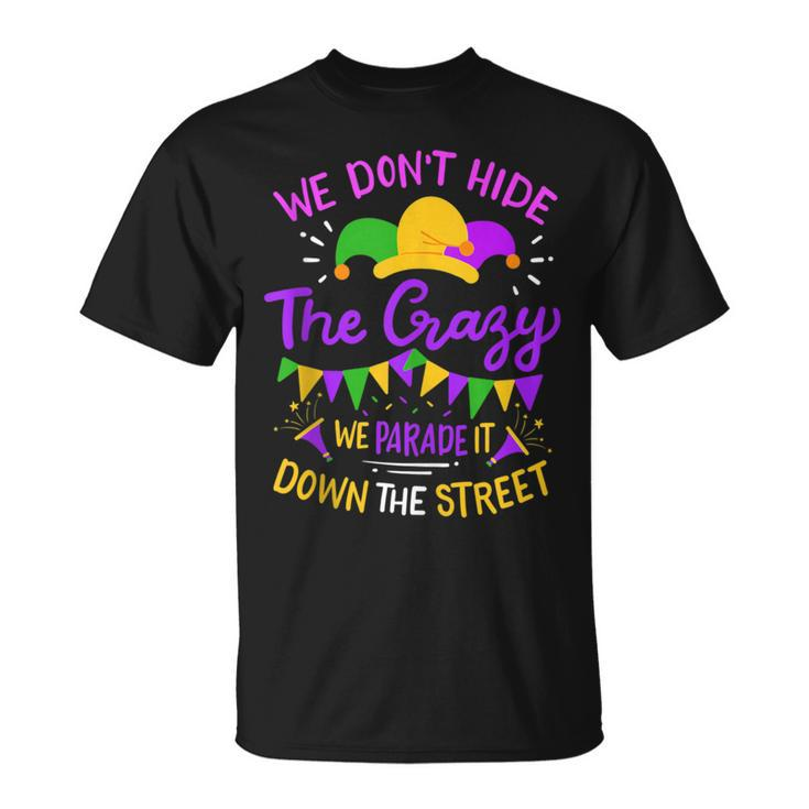 Mardi Gras Street Parade Party T-Shirt