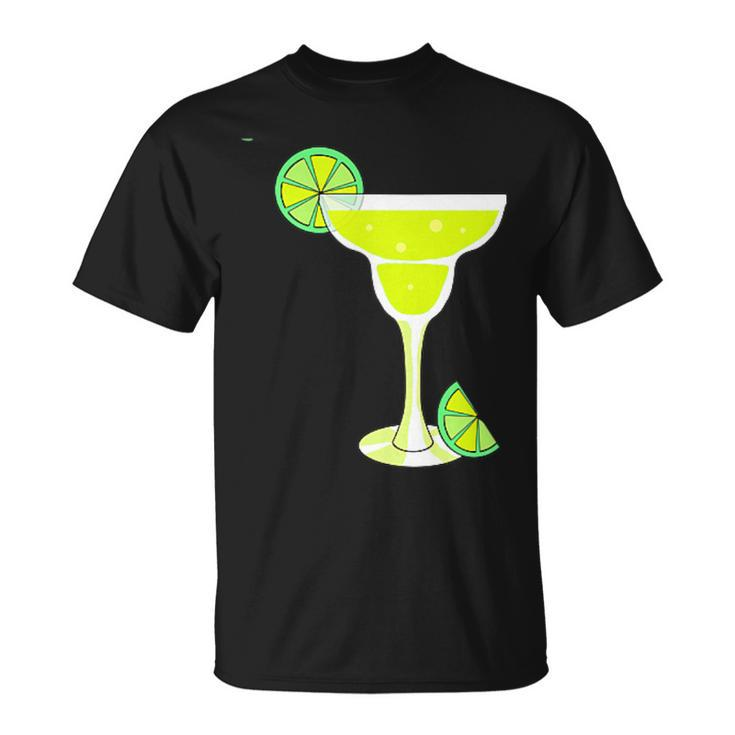 Margaritas Made Me Do It Drinking T-Shirt