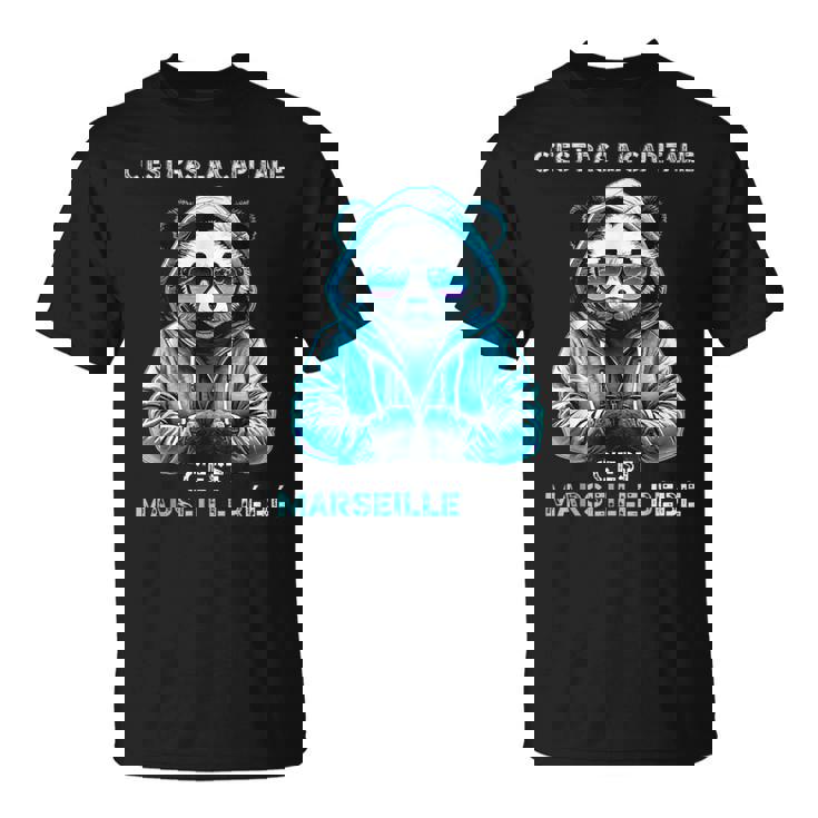 Marseille Fan C'est Pas La Capitale C'est Marseille Bébé T-Shirt