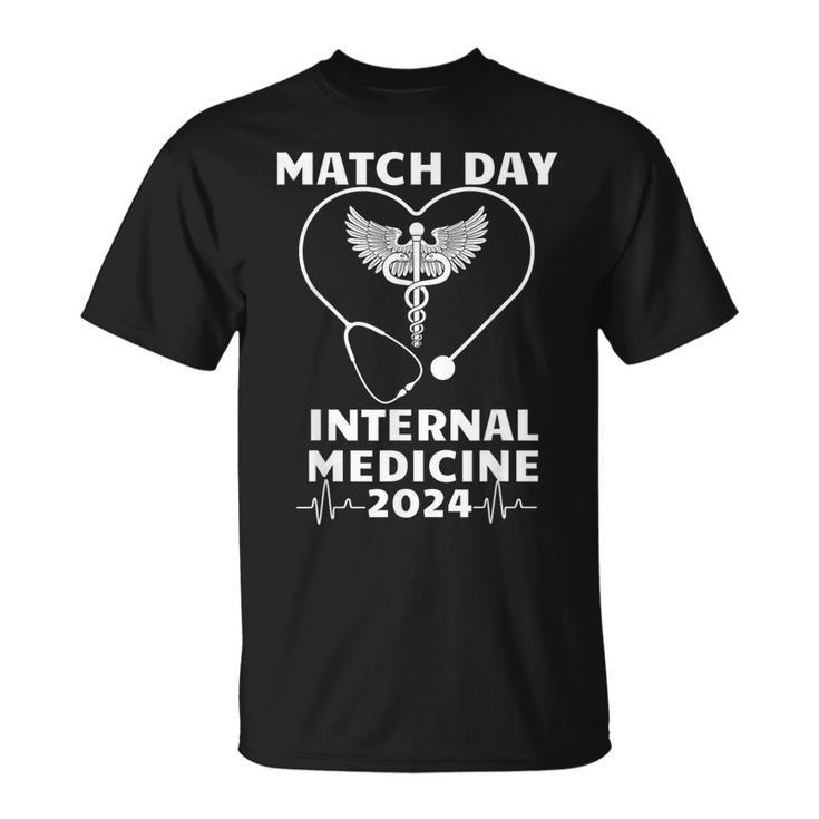 Match Day 2024 Internal Medicine Residency Medical School T-Shirt