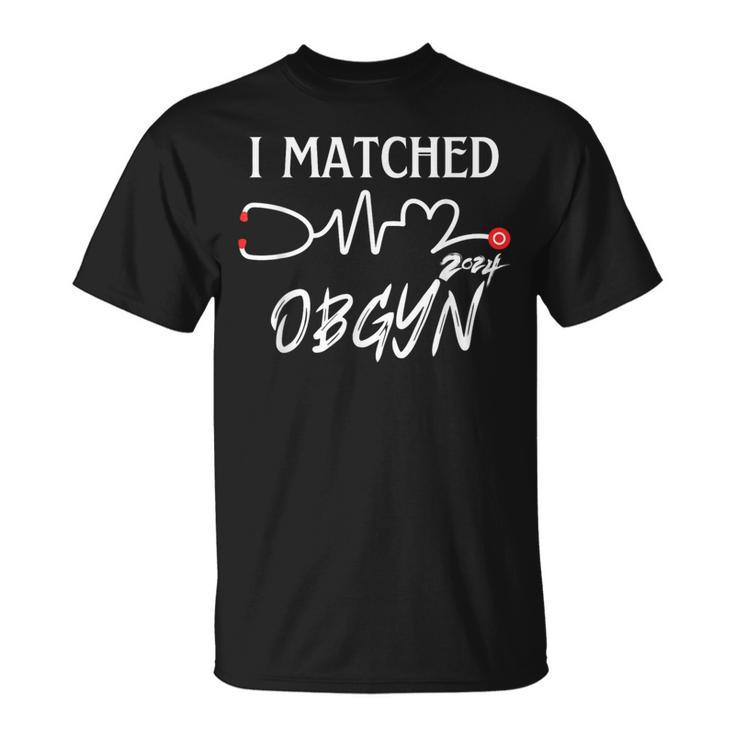 Match Day 2024 Obgyn Residency Future Doctor T-Shirt