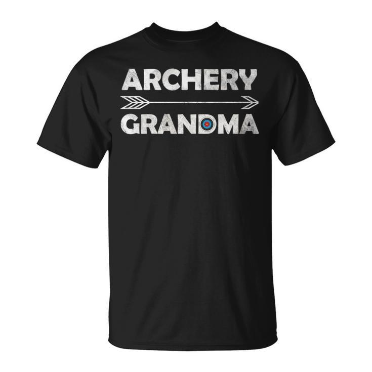 Matching Family Archery Grandma Arrow Target Team T-Shirt