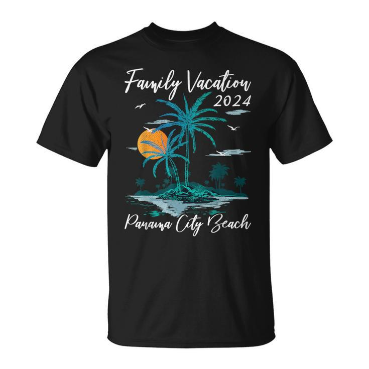 Matching Family Vacation 2024 Florida Panama City Beach T-Shirt
