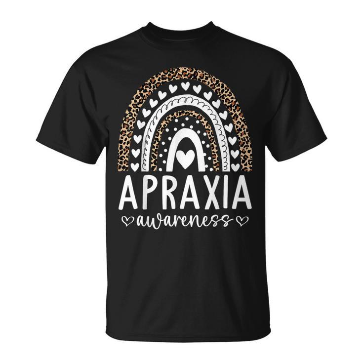 In May We Wear Blue Apraxia Awareness Month T-Shirt