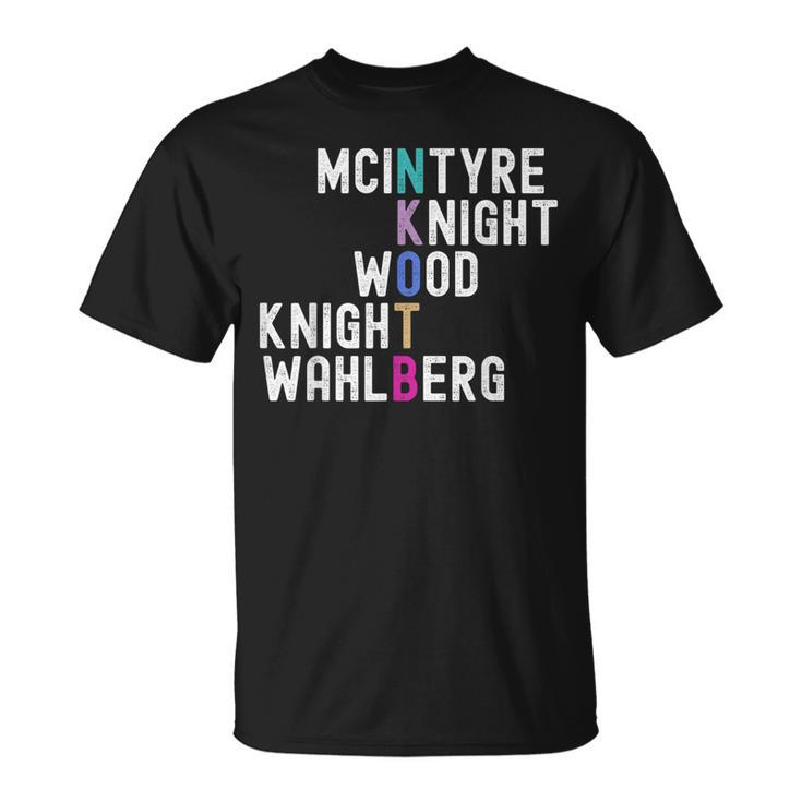 Mcintyre Knight Wood Knight Wahlberg T-Shirt