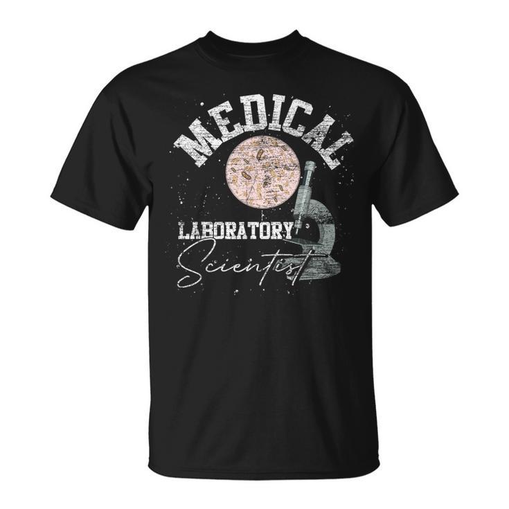 Medical Lab Technologist Medical Laboratory Scientist T-Shirt