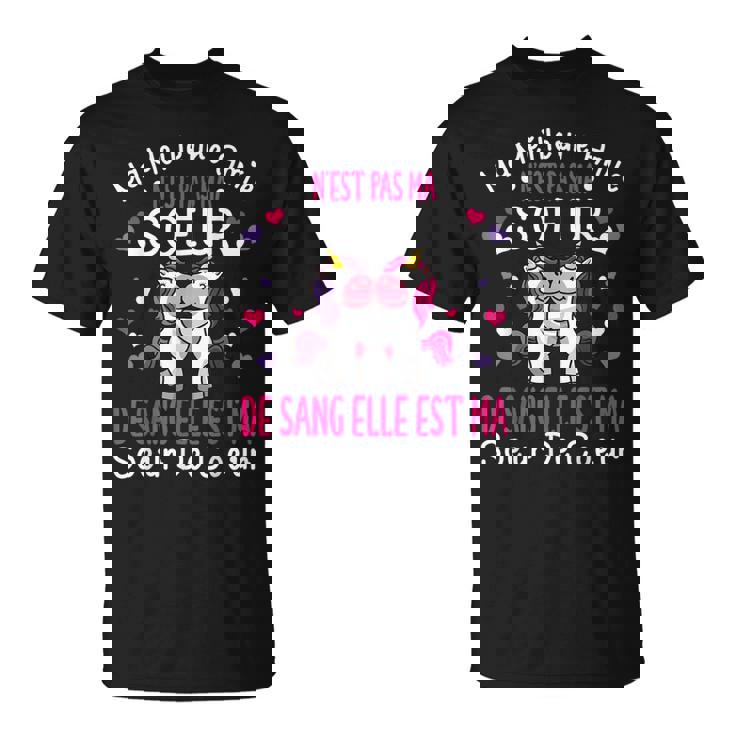 Meilleure Amie Elle Est Ma Soeur De Coeur Youth T-shirt Cadeauxyz