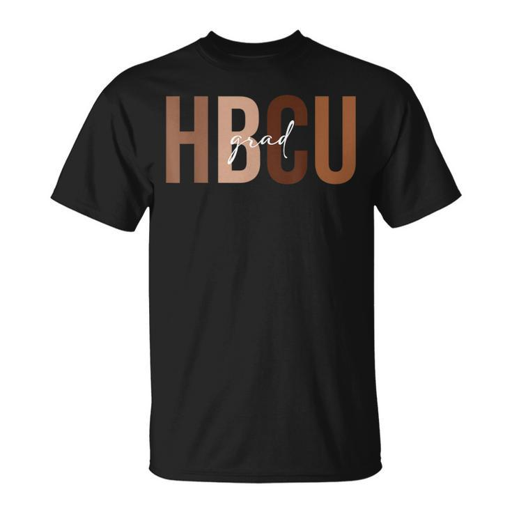 Melanin Historical Black College Alumni Hbcu Grad T-Shirt