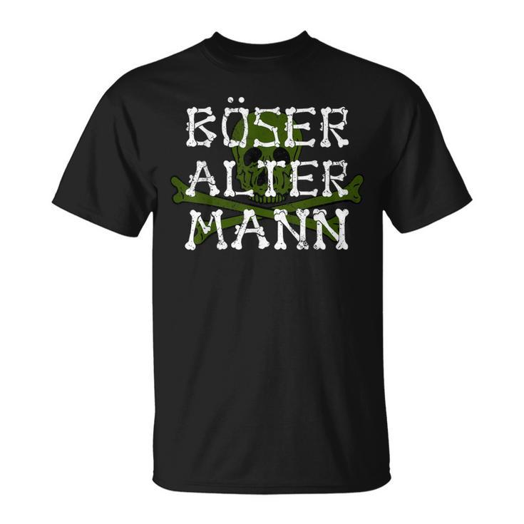 Men's Böser Alter Mann Cool Idea For Men T-Shirt