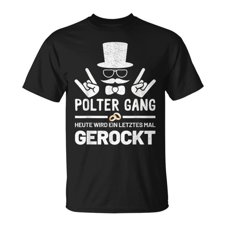 Men's Polter Gang Jga Stag Night Groom T-Shirt