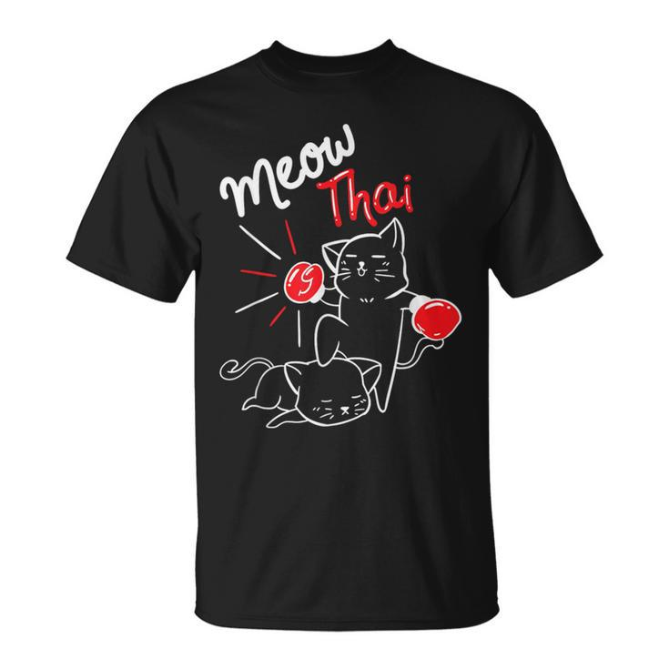 Meow Thai I Muay Thai Boxing I Muay Thai T-Shirt