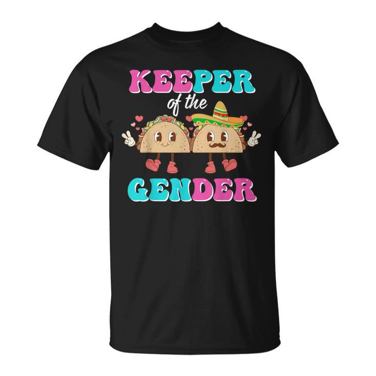 Mexican Gender Reveal Keeper Of The Gender Taco T-Shirt